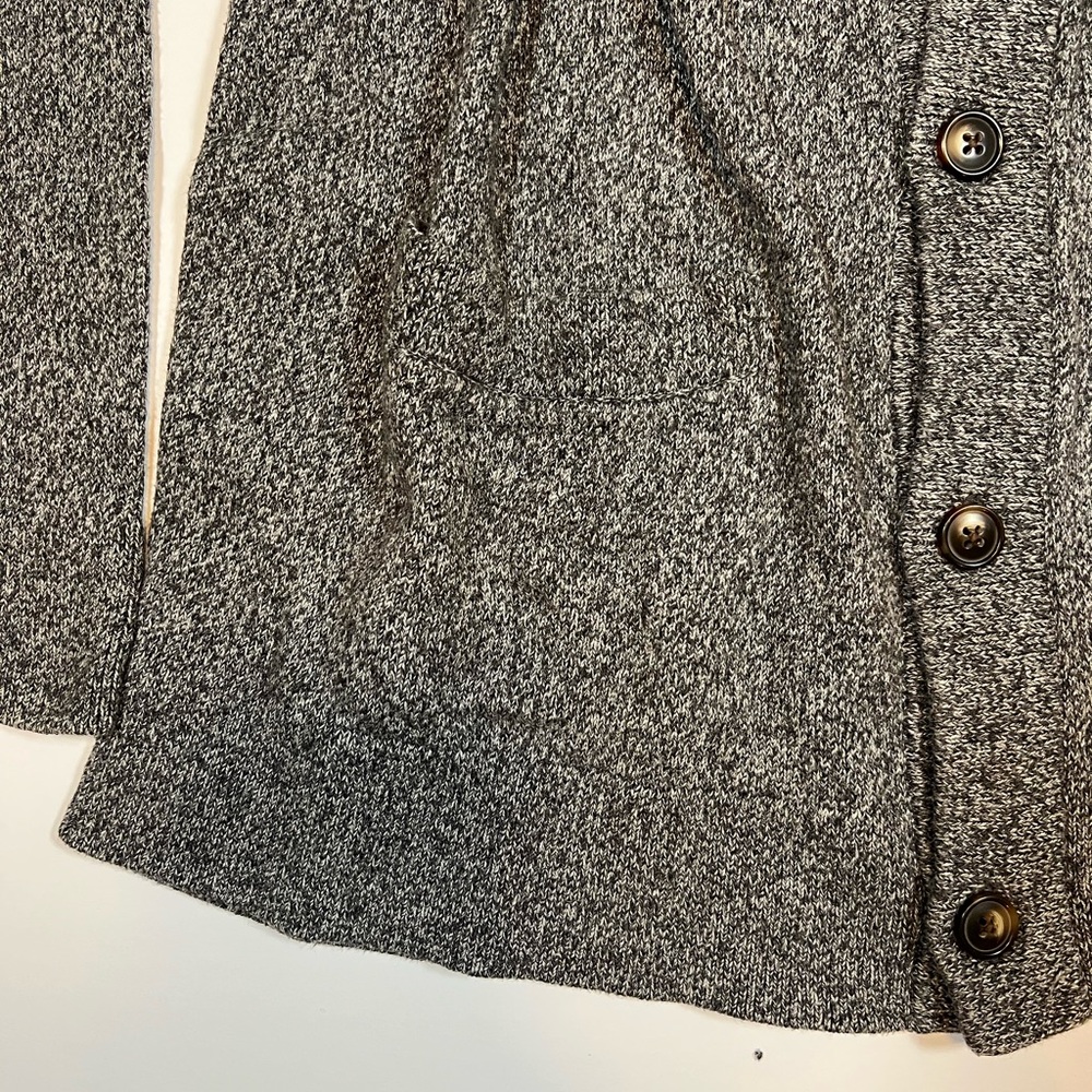 Gray Button-Up Cardigan - Picture 2 of 4